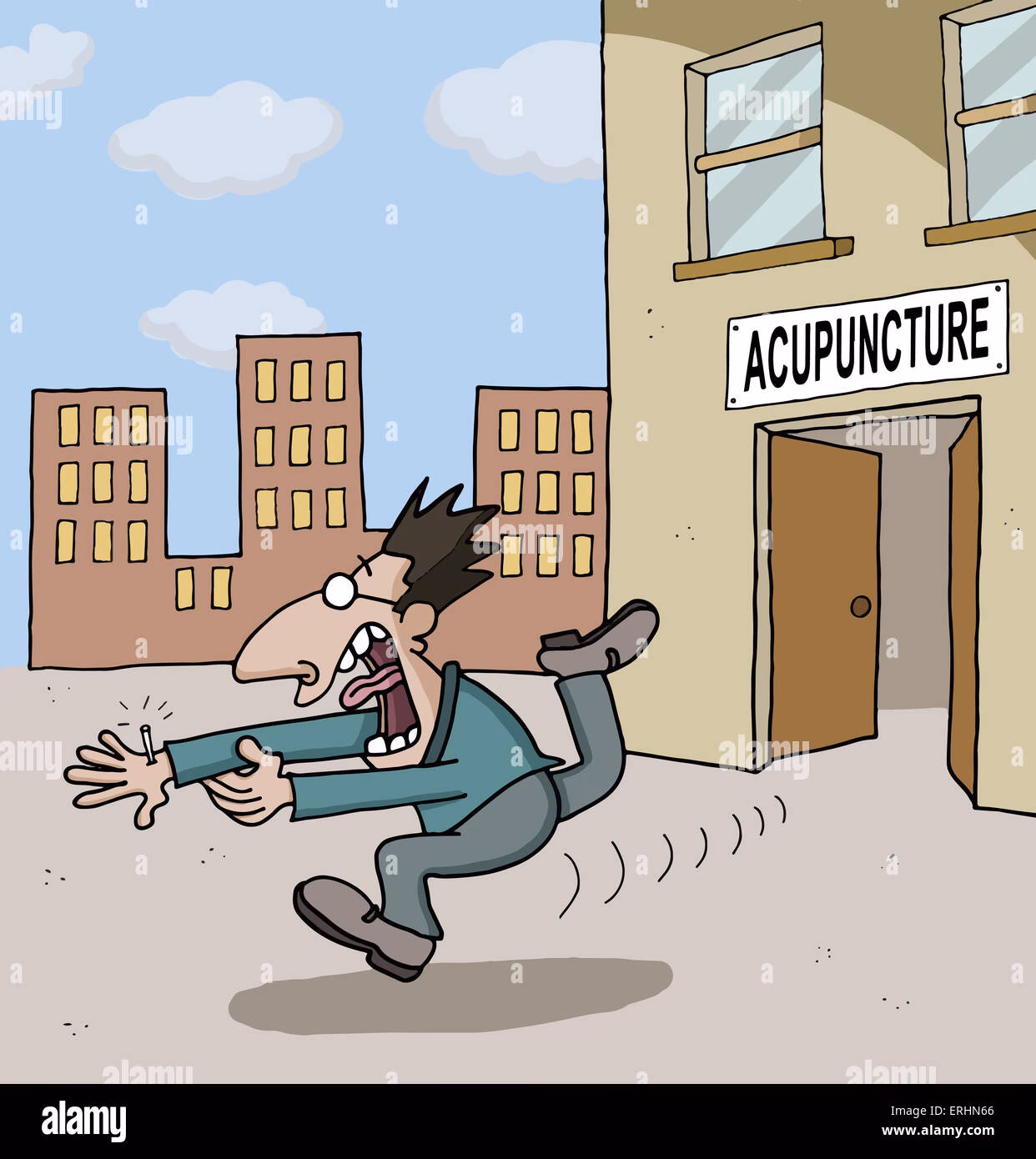 What is the famous quote about acupuncture?