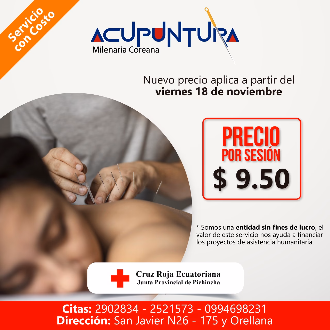 ¿Cuanto cuesta la acupuntura en Estados Unidos?