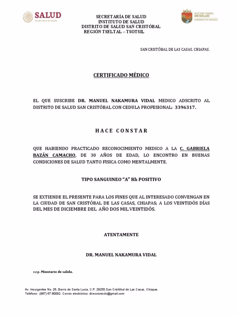 ¿Cuánto cuesta un certificado de Cofepris?