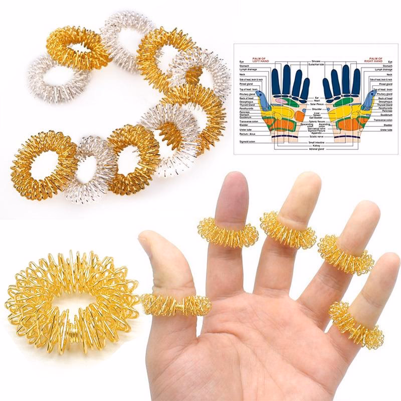 ¿Cómo utilizar el anillo de acupuntura para el dedo?