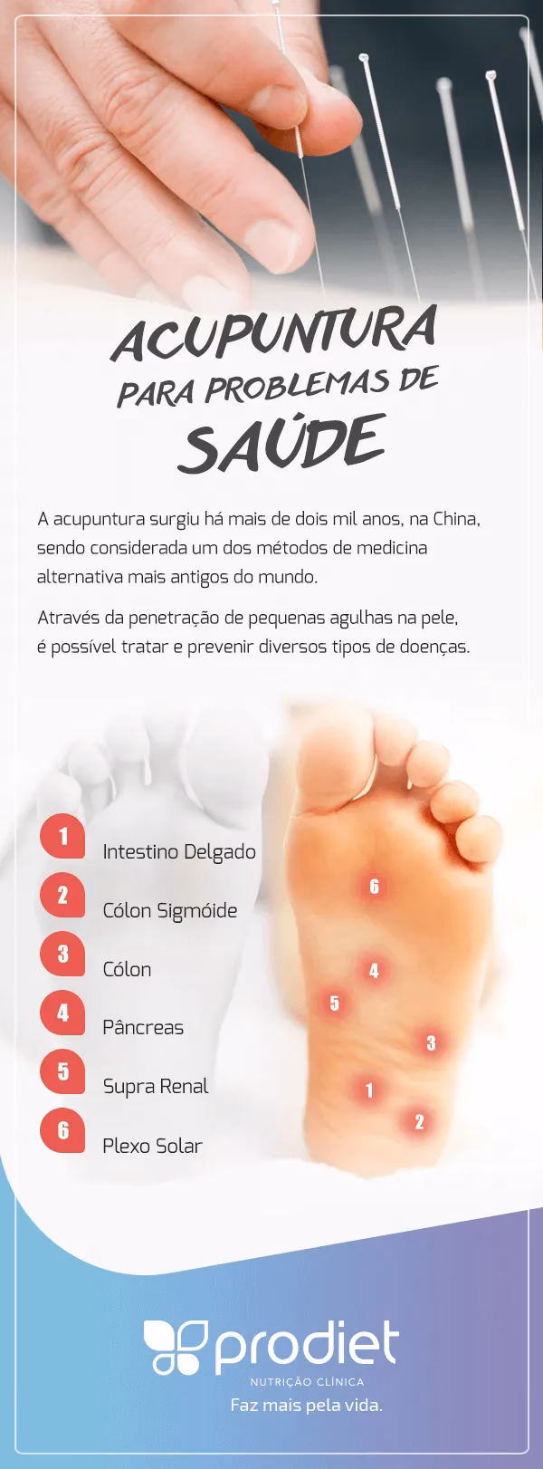 Quais são os benefícios da acupuntura?