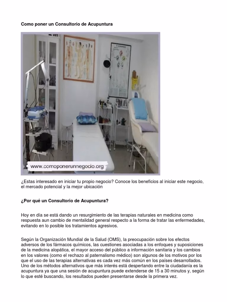 ¿Qué tan rentable es la acupuntura?