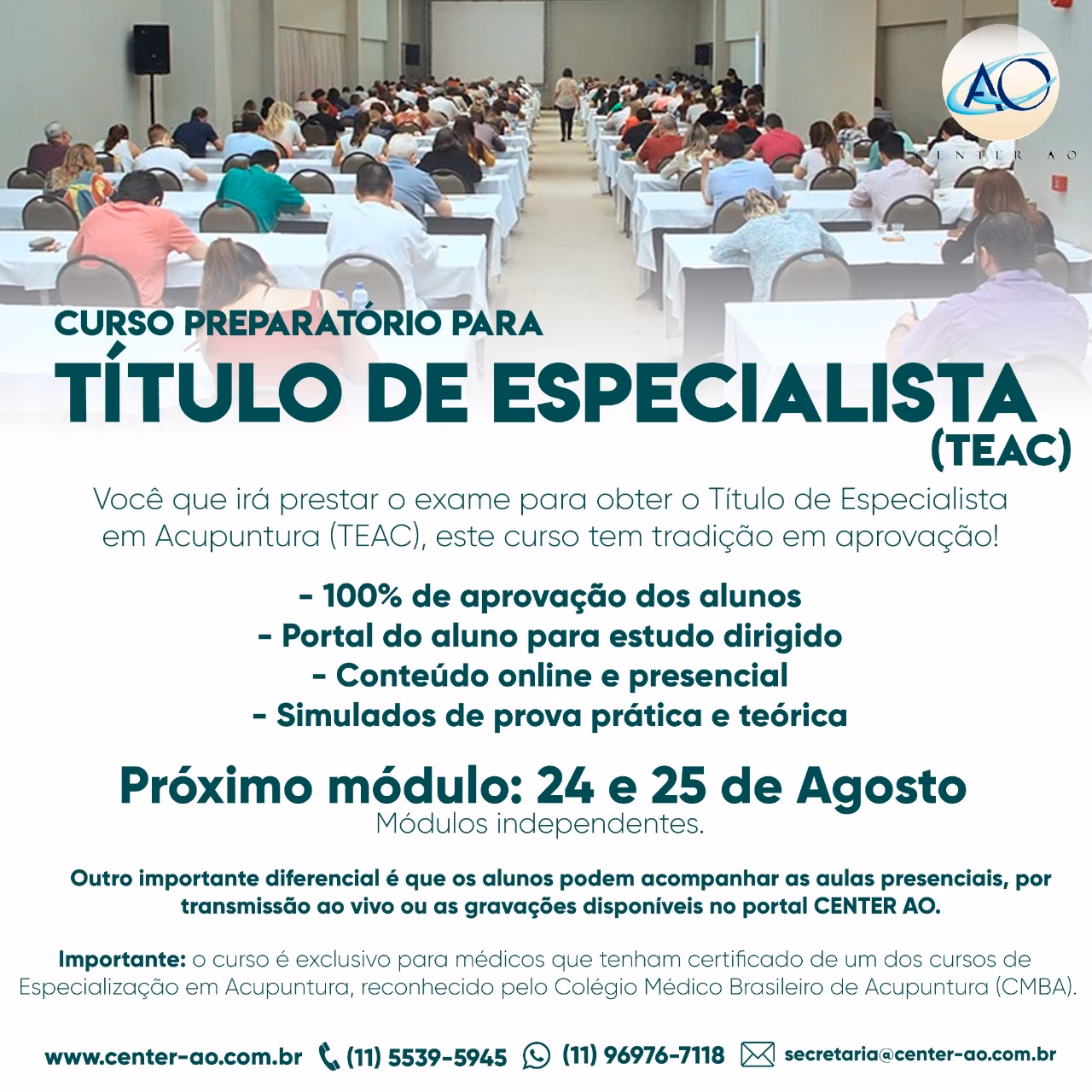 Qual é o melhor curso de acupuntura do Brasil?