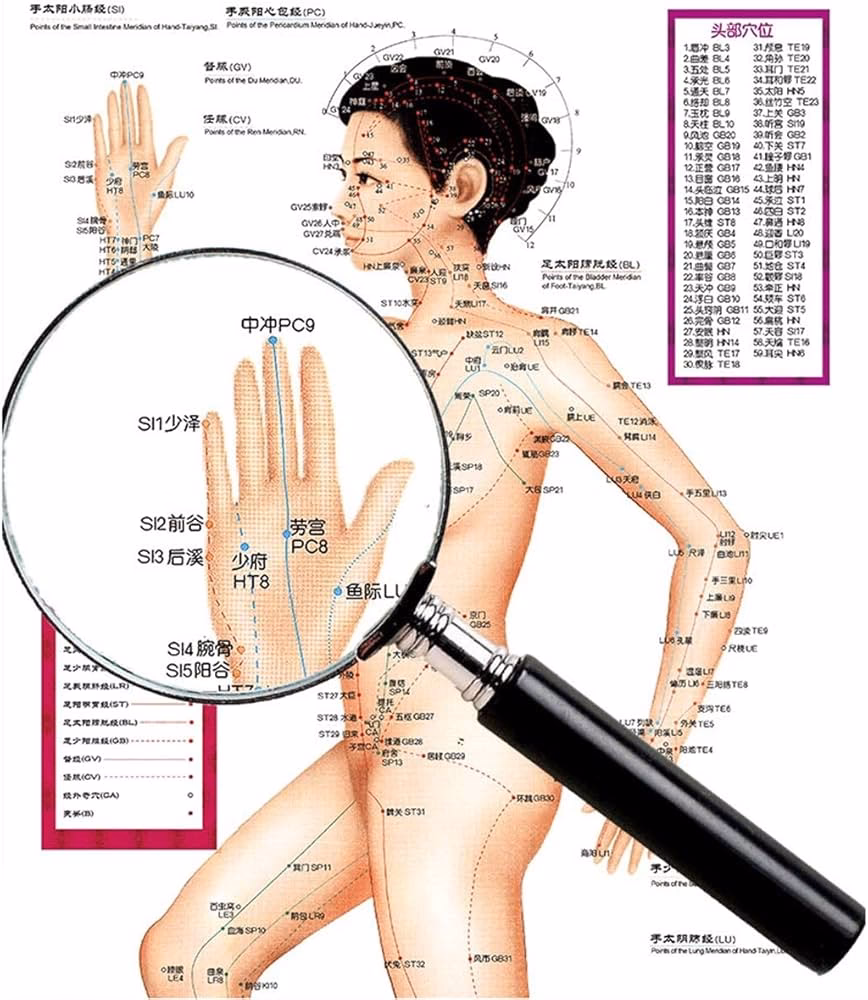 ¿Para qué sirve un muñeco de acupuntura?