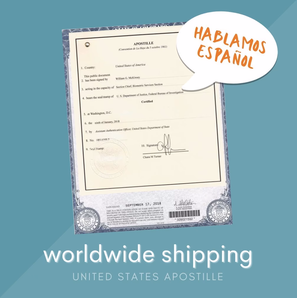 ¿Dónde se Apostilla el certificado?