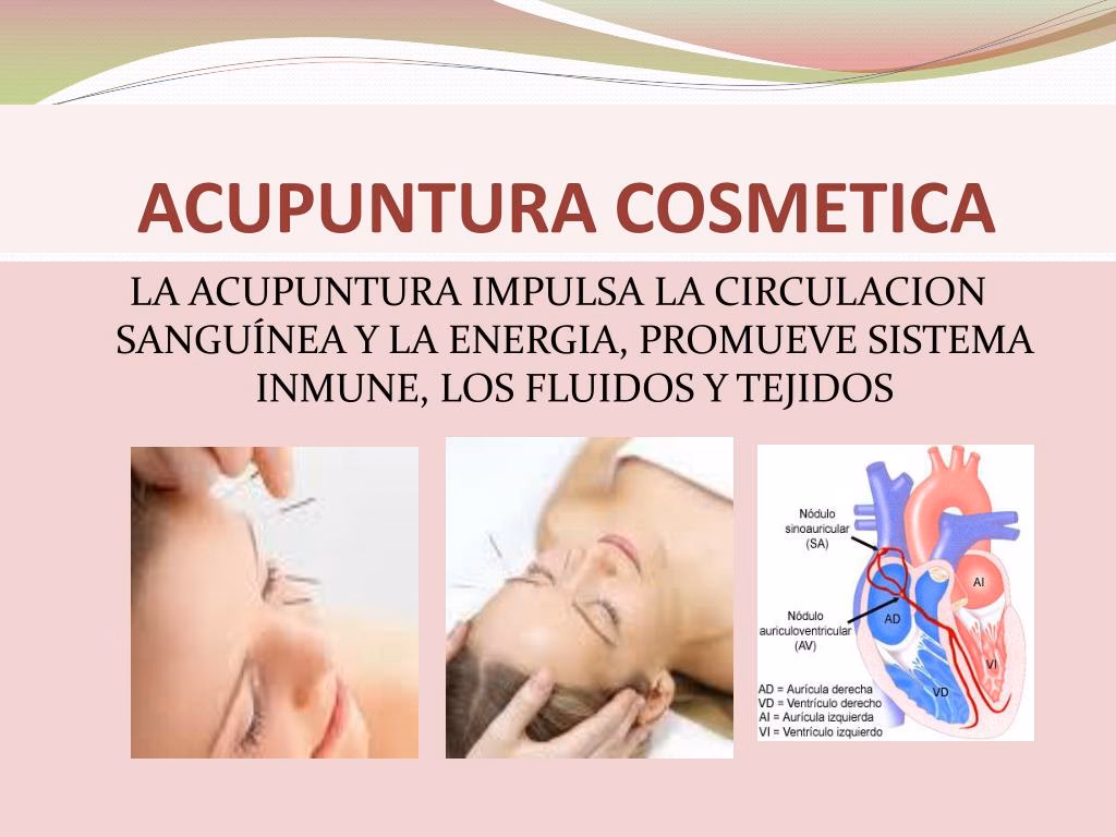 ¿Qué hace la acupuntura cosmética?