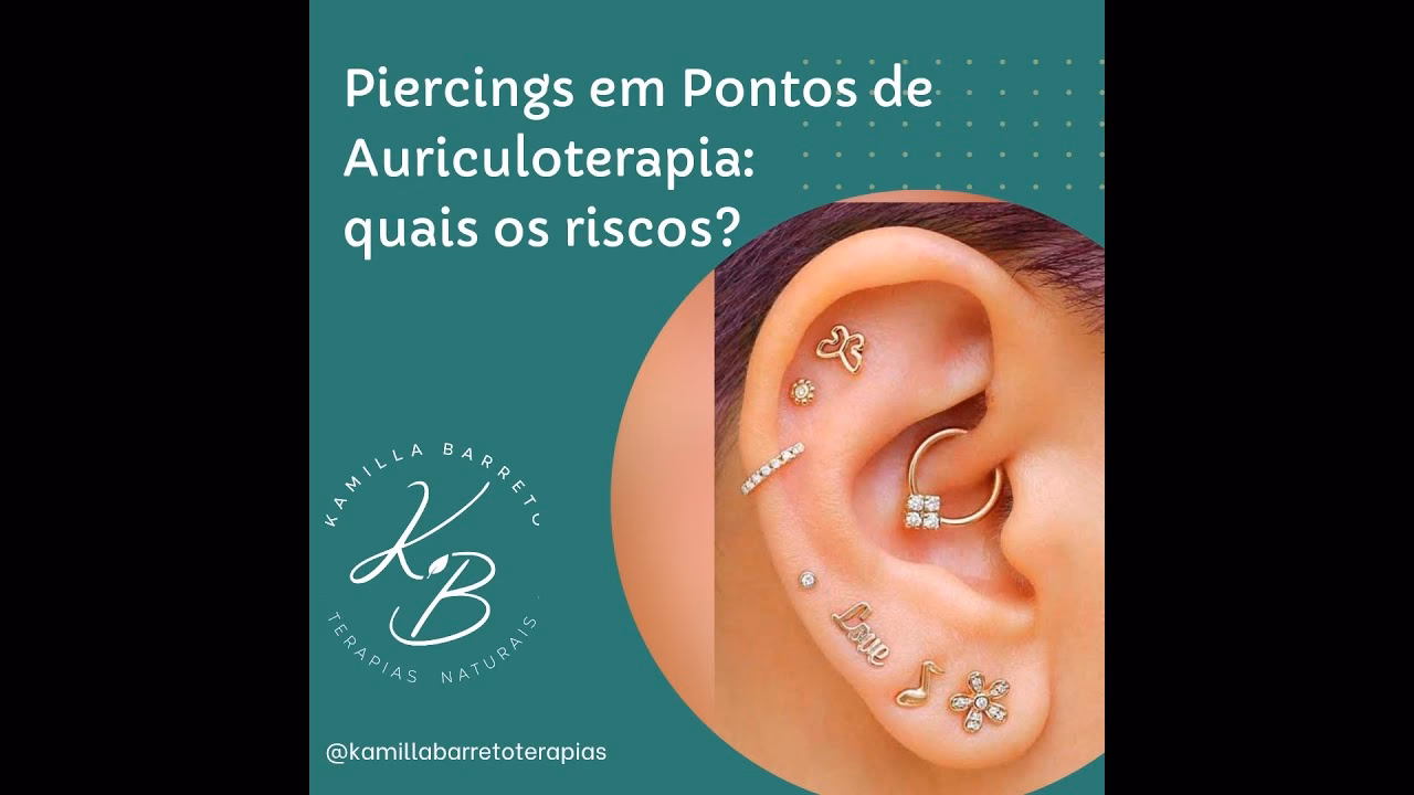 Quais os pontos de piercing na orelha?