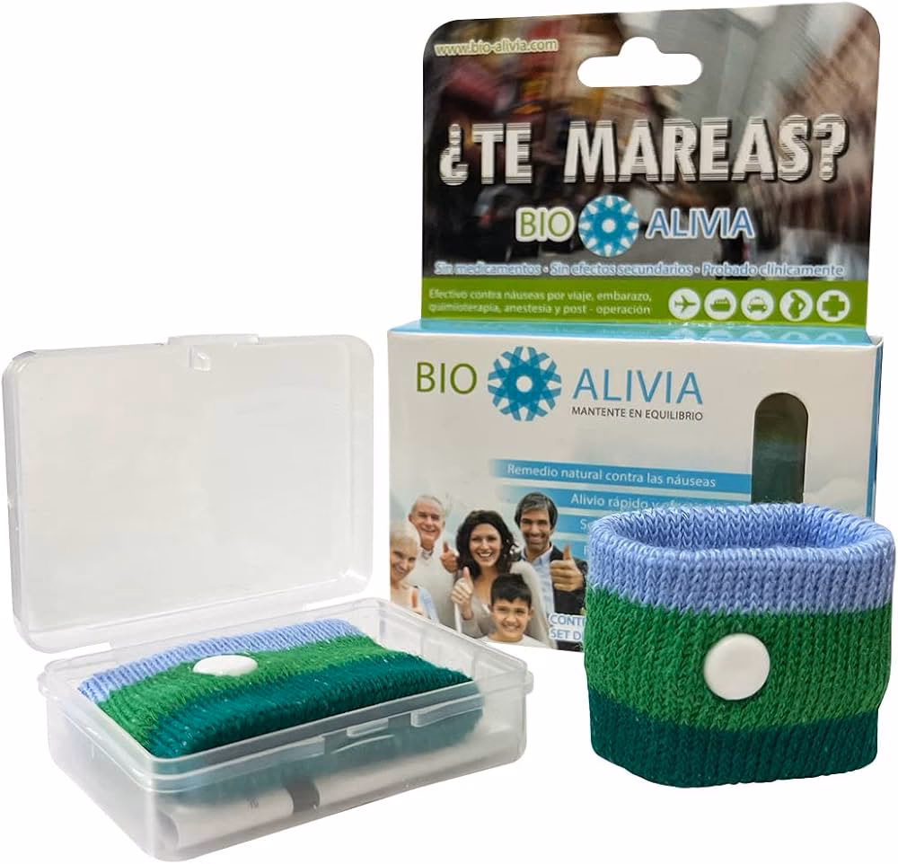 ¿Cómo funciona la pulsera anti náuseas?