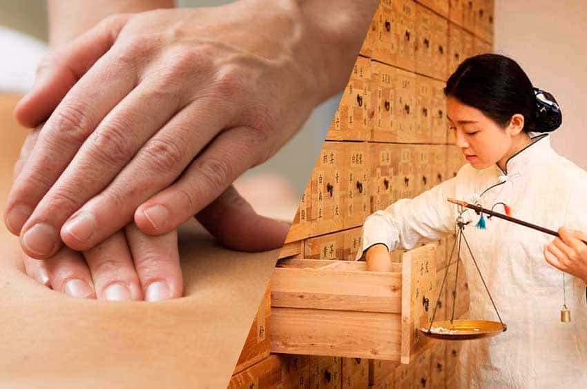 ¿Cuál es la diferencia entre masaje y acupuntura?