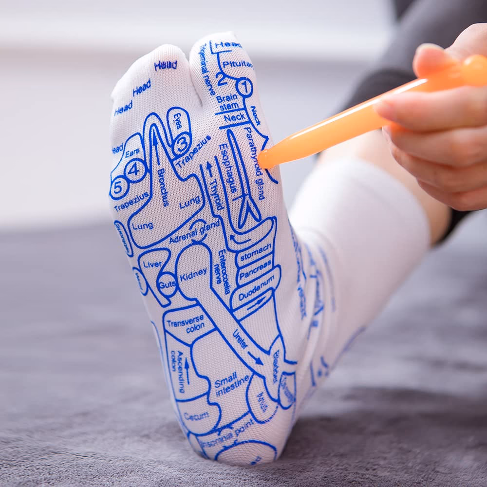 ¿Cómo utilizar calcetines de acupresión en los pies?