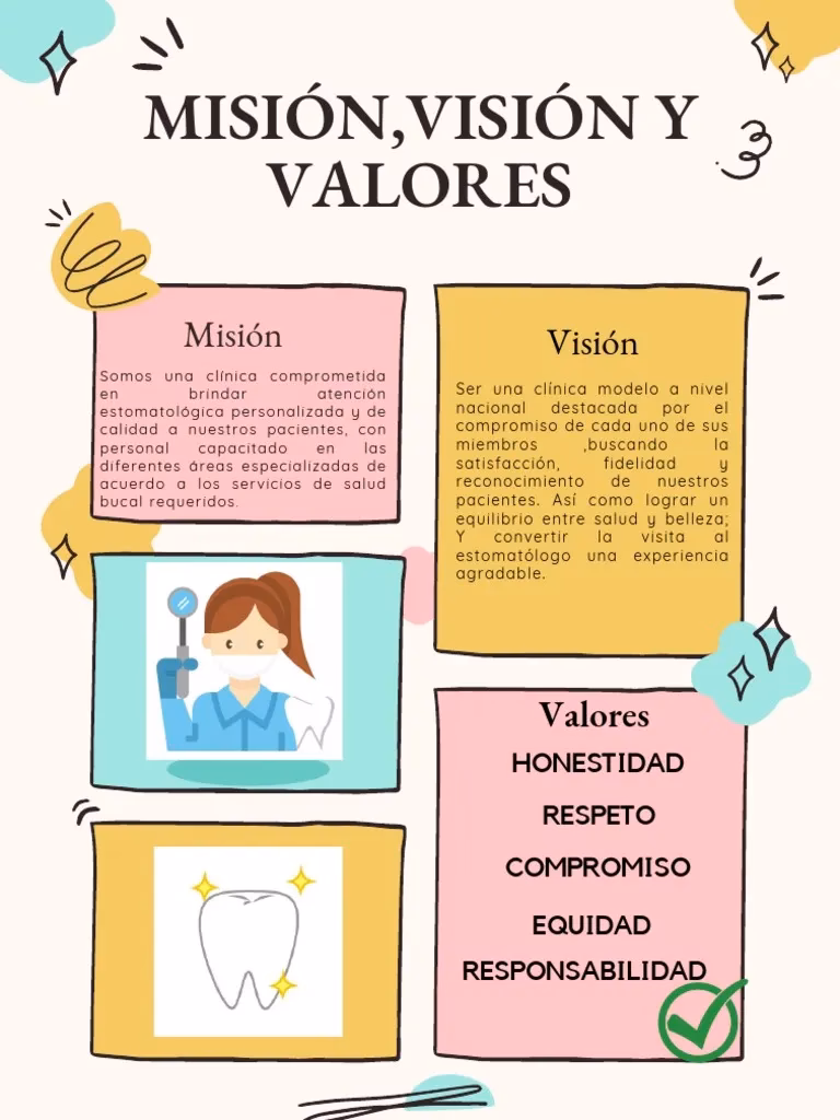¿Qué son los valores de la misión de la visión?
