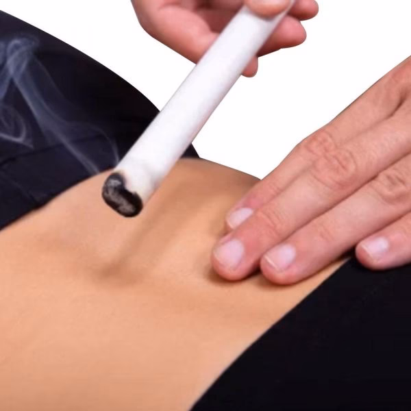 Quais são as indicações para a moxabustão?