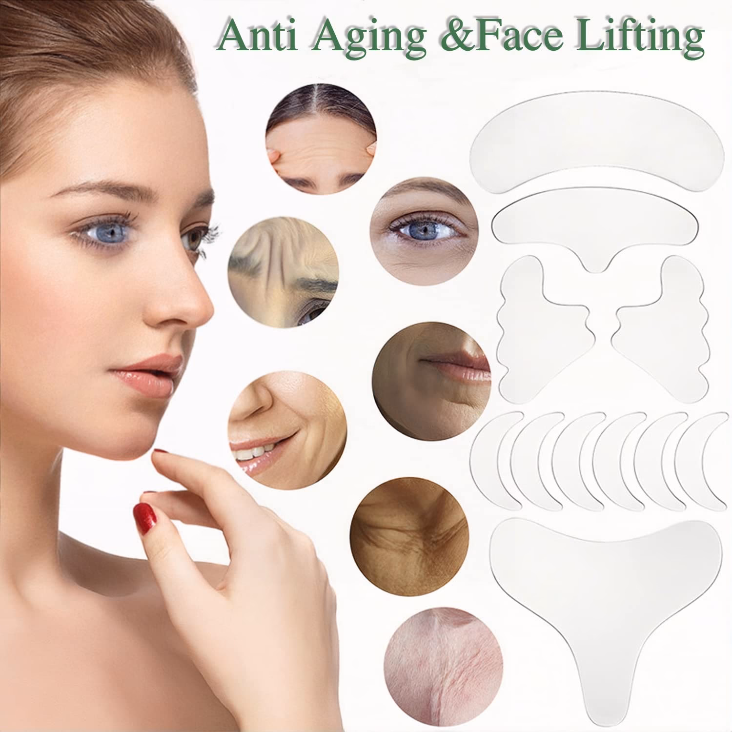 ¿Cómo funcionan los parches antiarrugas?