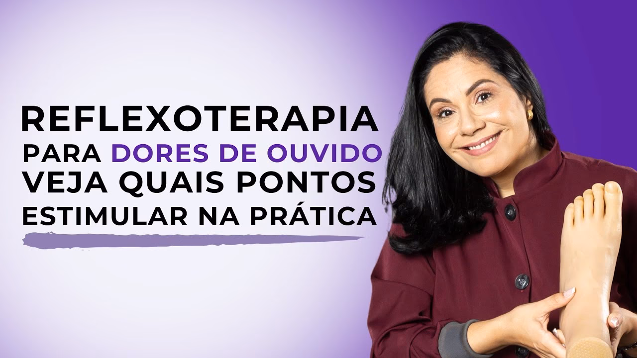 Qual parte do pé corresponde ao ouvido?