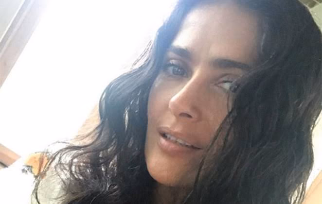 How did Salma Hayek lose so much weight?