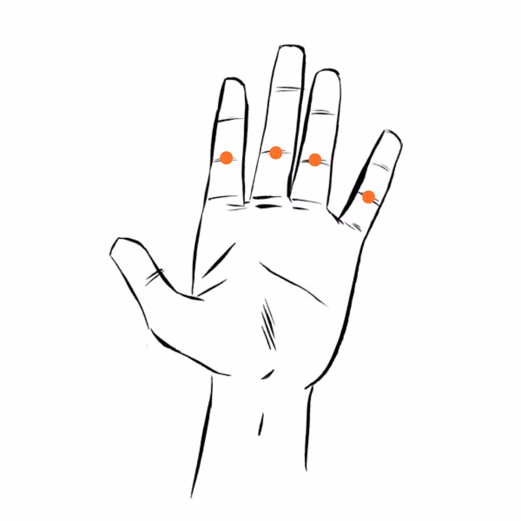 What is the Sifeng acupuncture point used for?