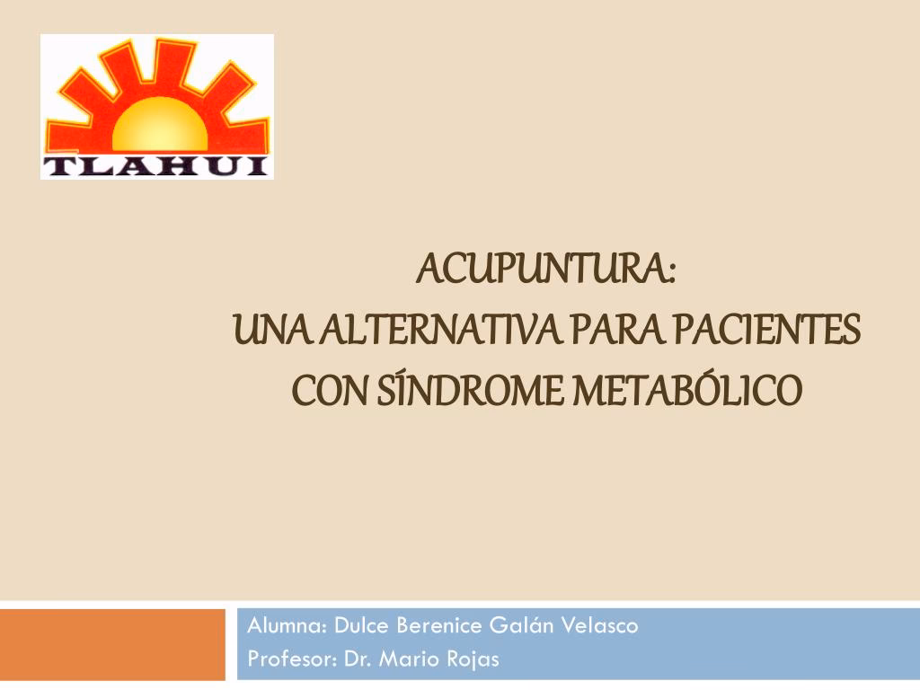 ¿Qué debo comer si tengo síndrome metabólico?
