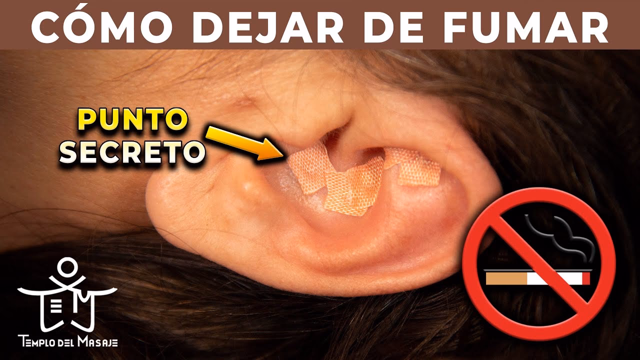 ¿Es efectiva la acupuntura para dejar de fumar?